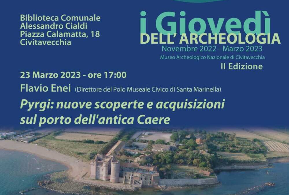 Giovedì dell’Archeologia in biblioteca a Civitavecchia: si parla di Pyrgi