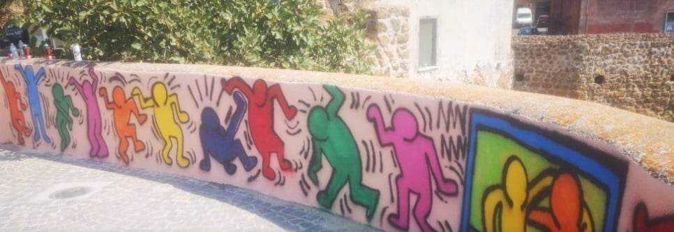 harding muro cerveteri coloriamo città