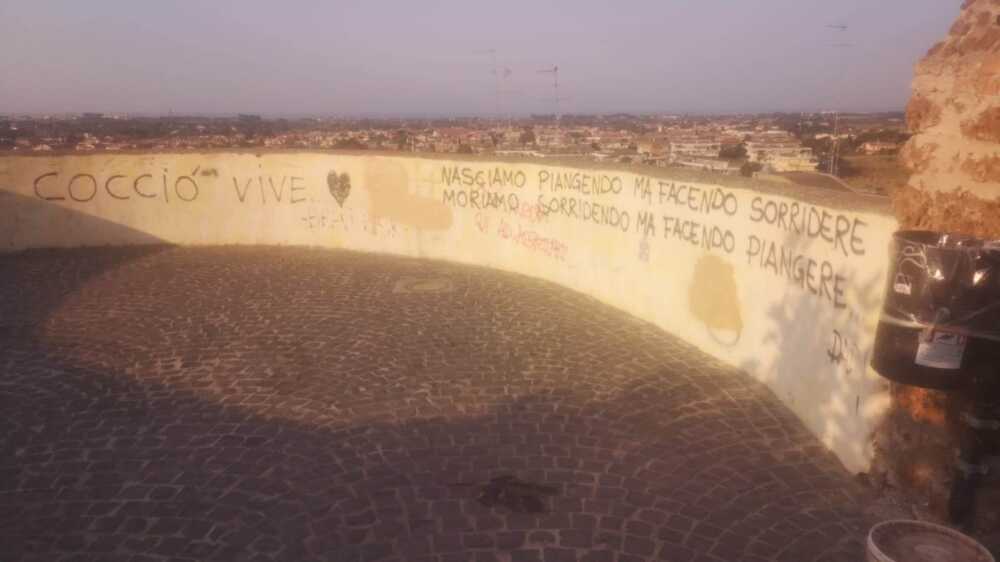 muro scritte cerveteri