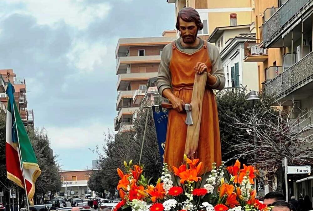 Tornata la processione di San Giuseppe a Ladispoli