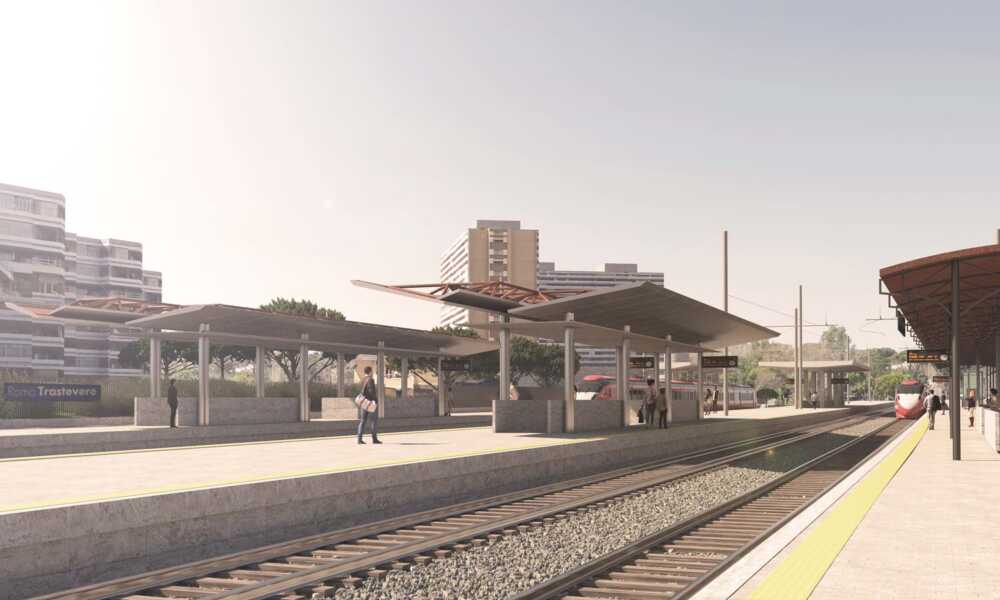 Lavori alla stazione Trastevere: ecco come diventerà