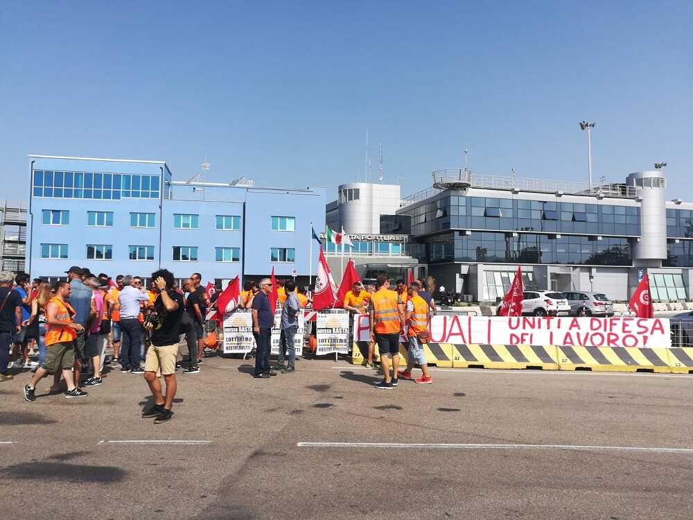 sciopero porto Civitavecchia autorità portuale sciopero porto Civitavecchia autorità portuale