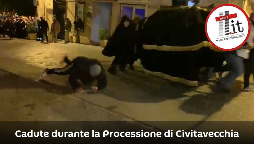 Cadute Processione Civitavecchia