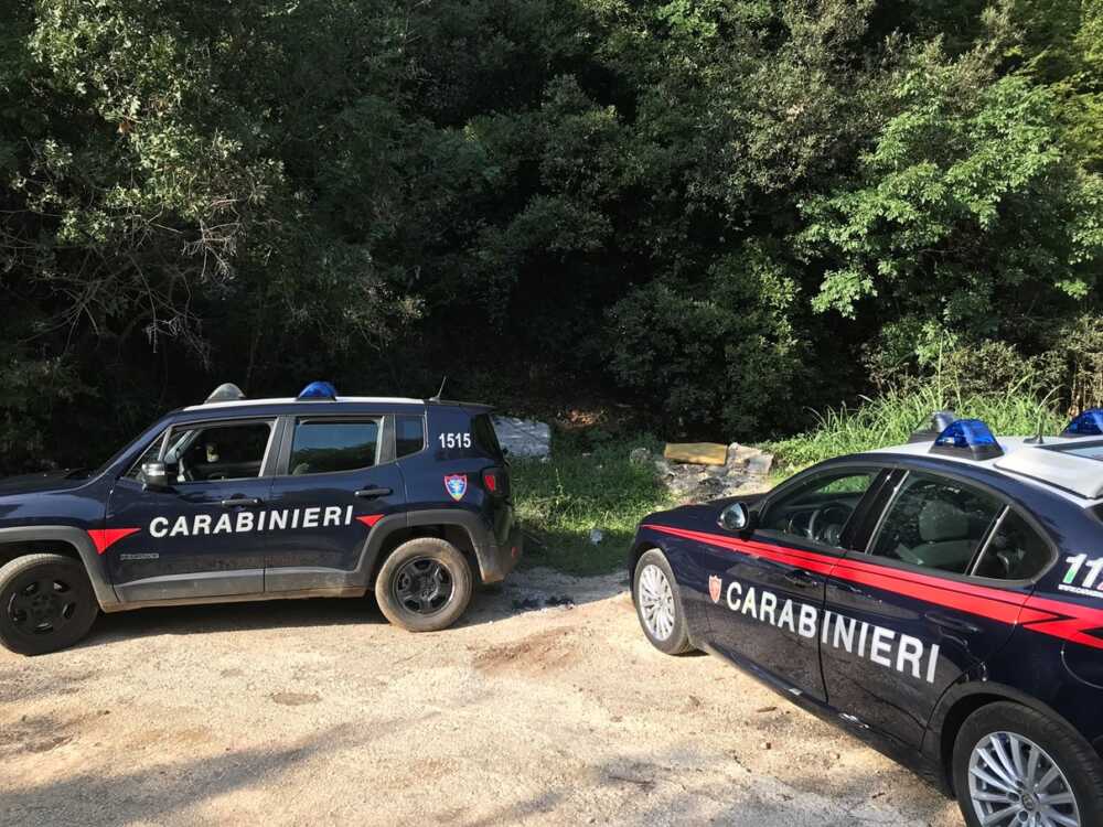 discarica abusiva carabinieri forestali discarica abusiva carabinieri forestali