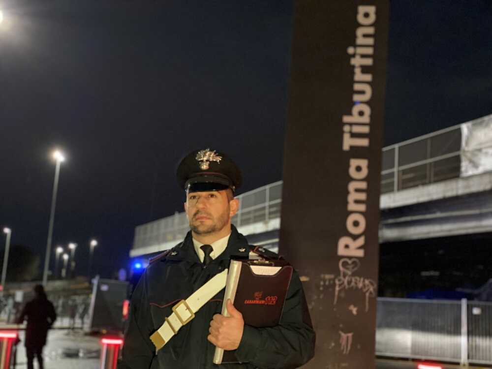 PARIOLI - I controlli dei Carabinieri presso la stazione FS Tiburtina