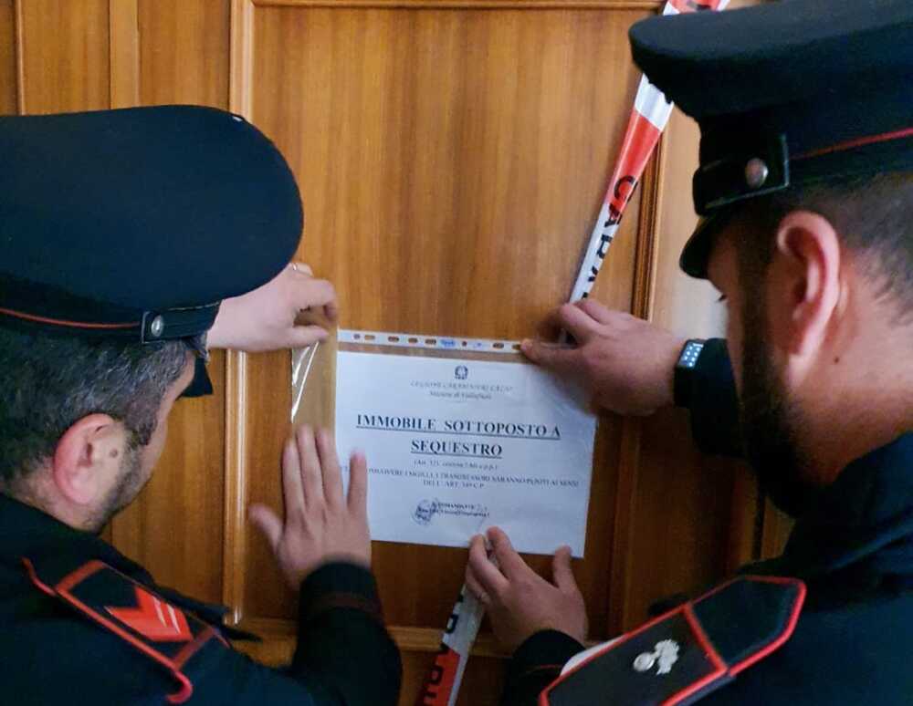 SUBIACO – Sequestro e sigilli all’immobile da parte dei Carabinieri