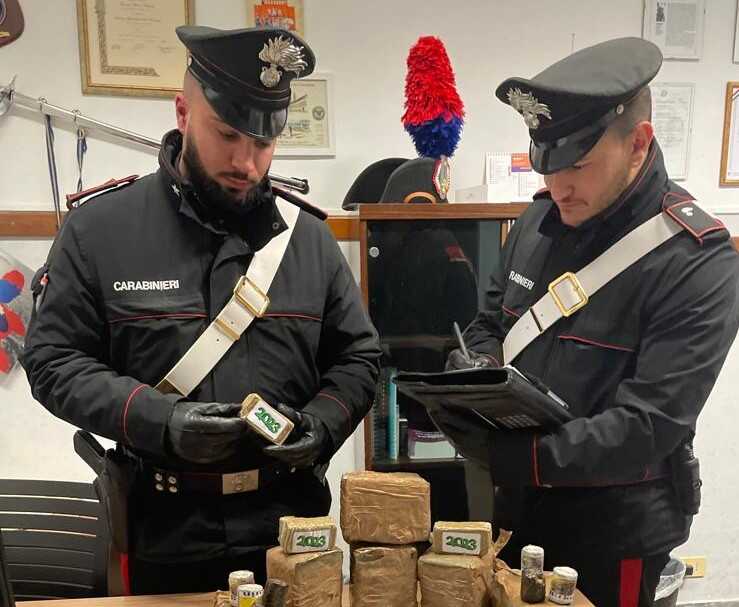 TRASTEVERE – La droga sequestrata dai Carabinieri TRASTEVERE - La droga sequestrata dai Carabinieri