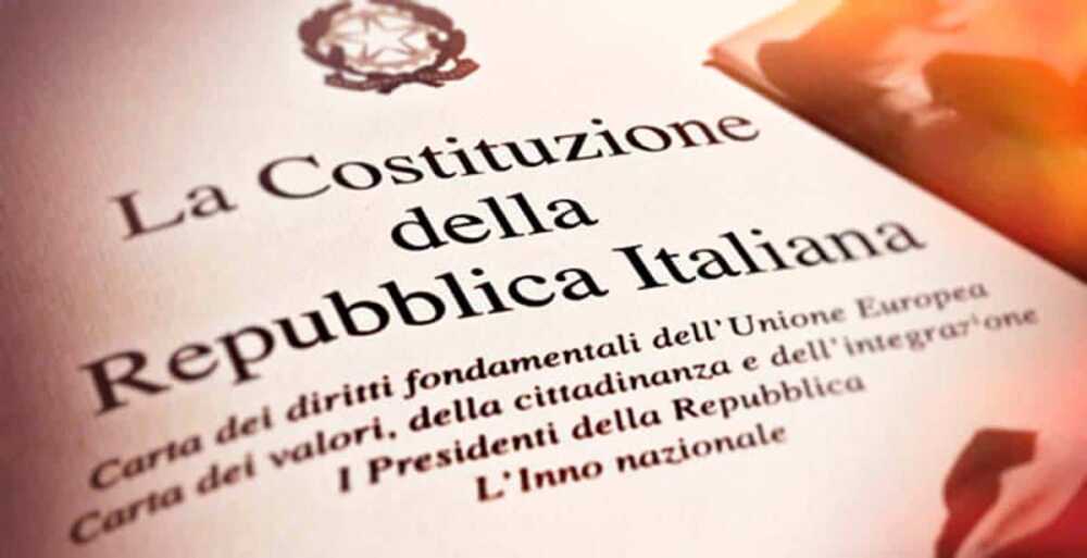 costituzione italiana costituzione italiana
