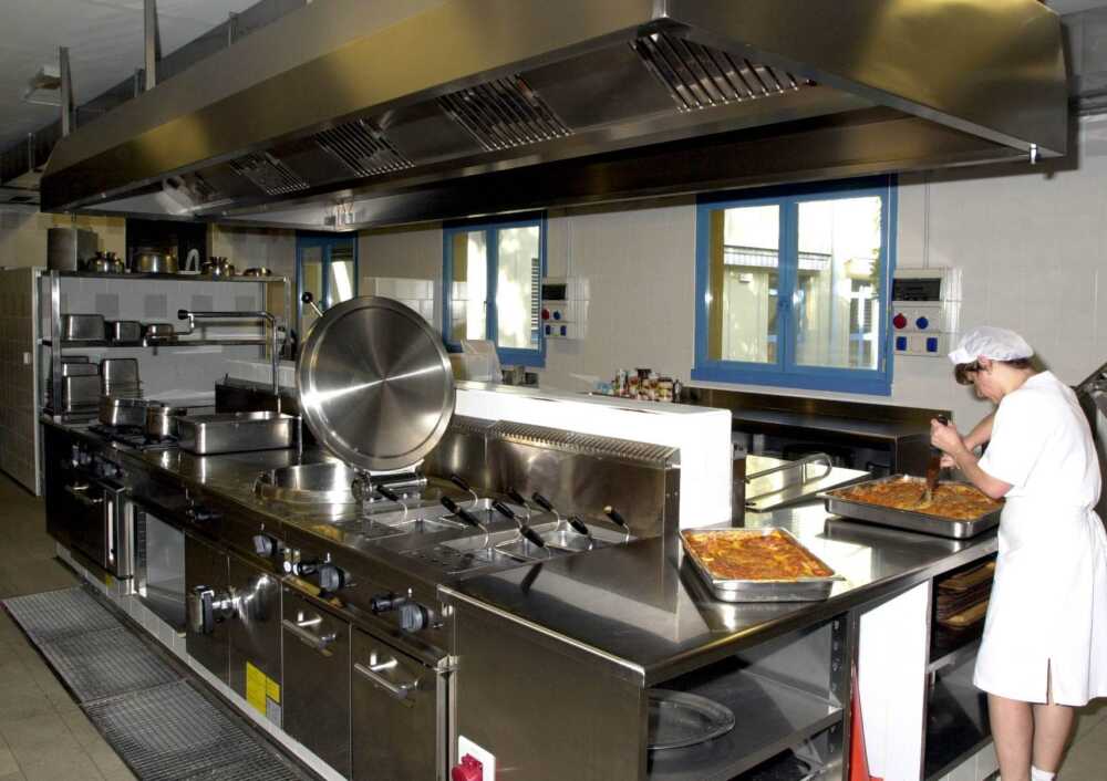 mensa scolastica cucina