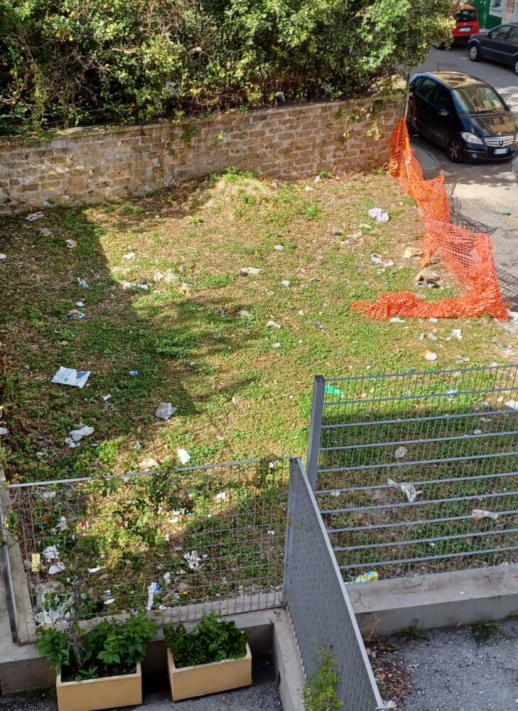 vicolo pienza ladispoli immondizia sporcizia vicolo pienza ladispoli immondizia sporcizia