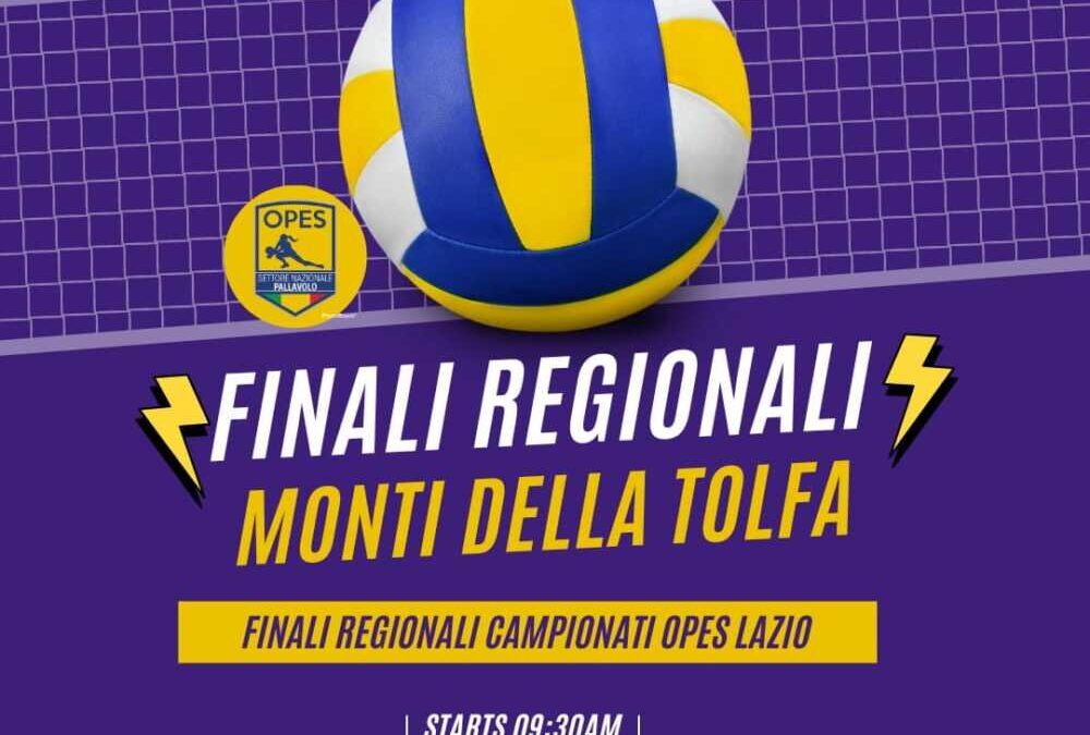 In collina torna il “Trofeo dei Monti della Tolfa” per le finali regionali di pallavolo Opes