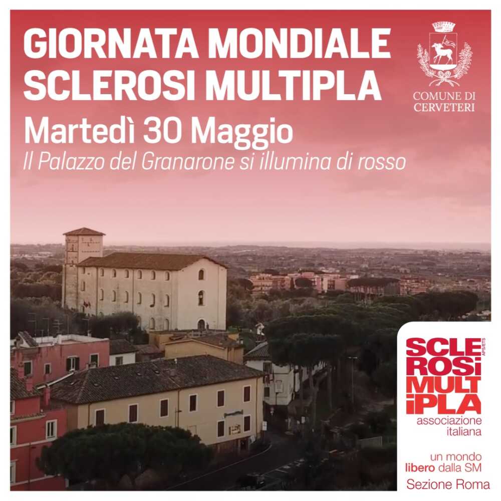 Il Granarone si illumina di Rosso