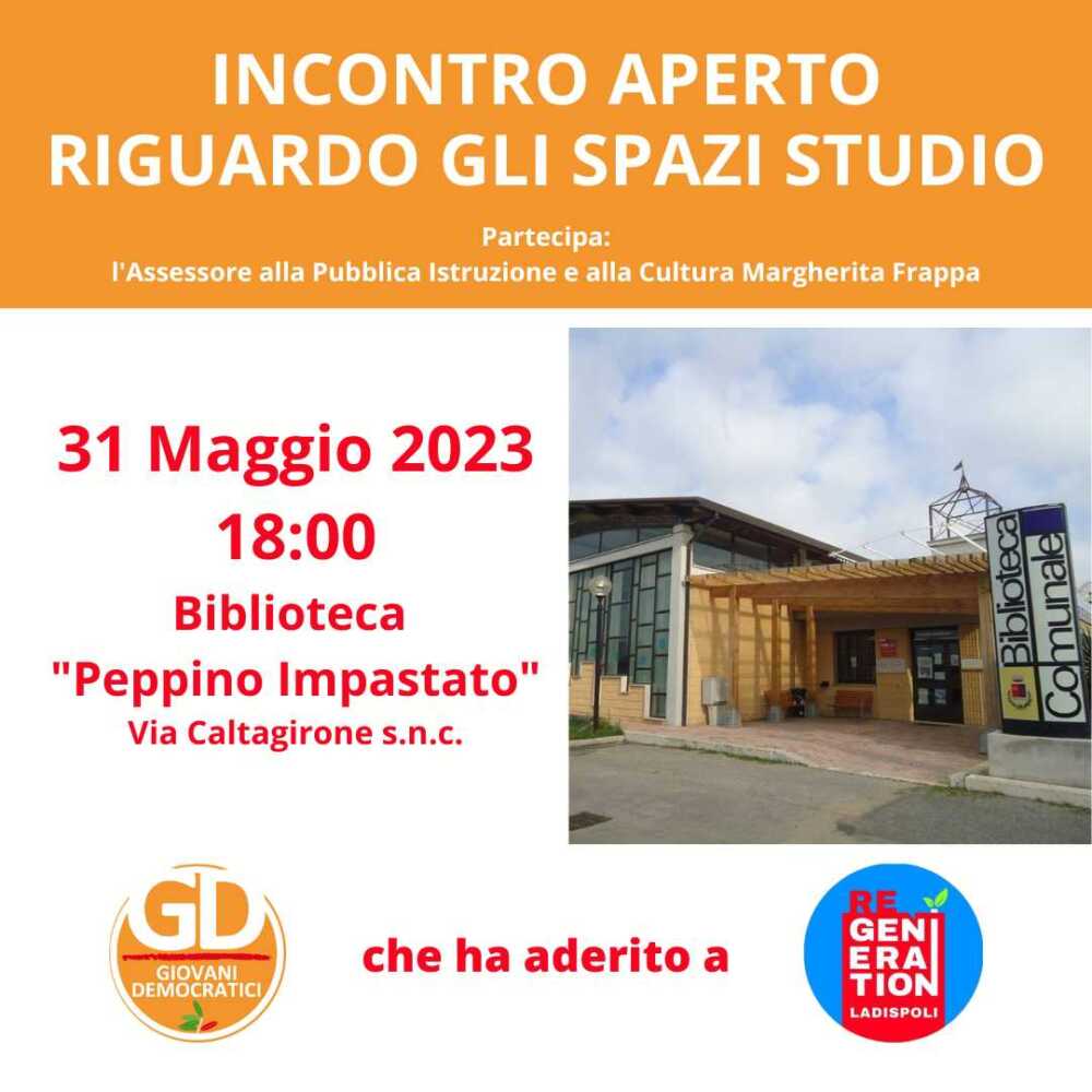Incontro 31 Maggio gd ladispoli