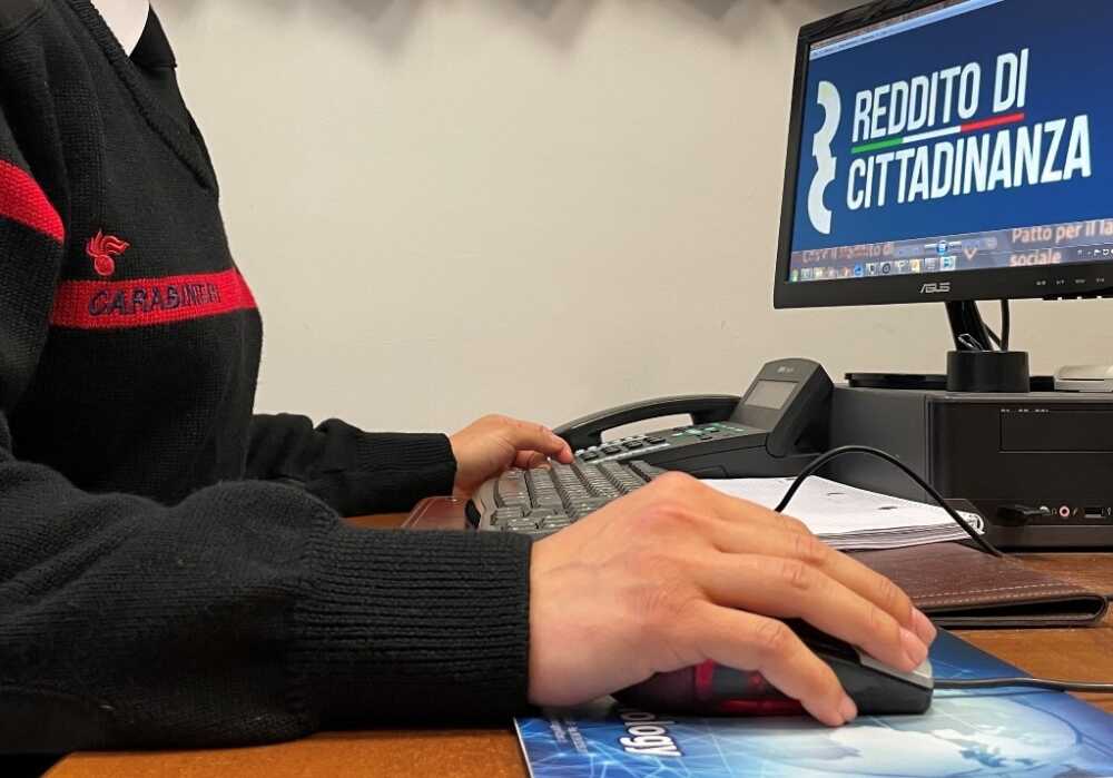 reddito cittadinanza carabinieri