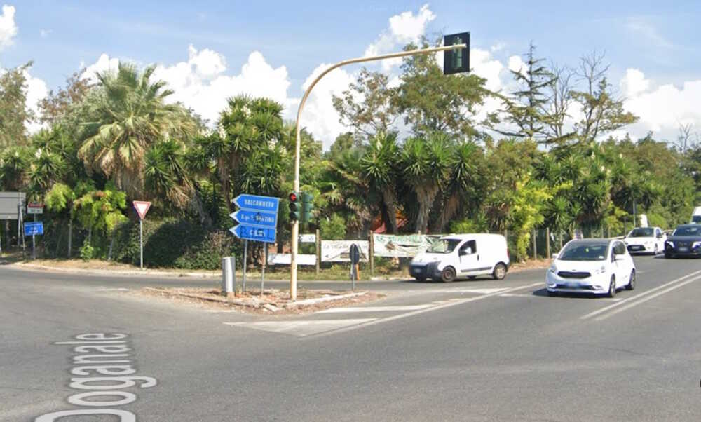 aurelia fosso statua incrocio ceri valcanneto borgo san martino