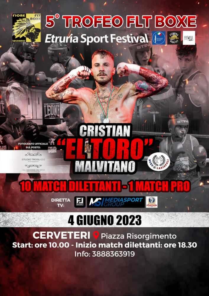 etruria sport festival Cristian El Toro Malvitano