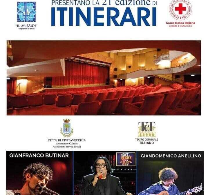 Al Traiano di Civitavecchia venerdì sera torna “Itinerari”