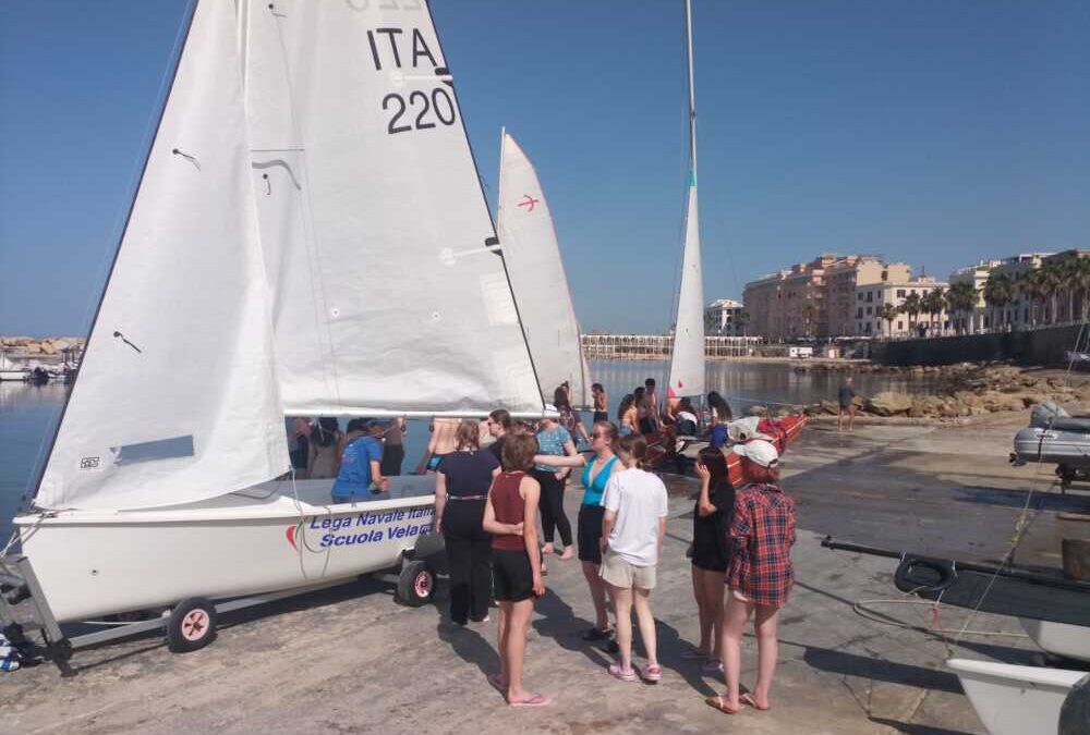 Alla Lni di Civitavecchia studenti del “Marconi” per mare coi colleghi finlandesi