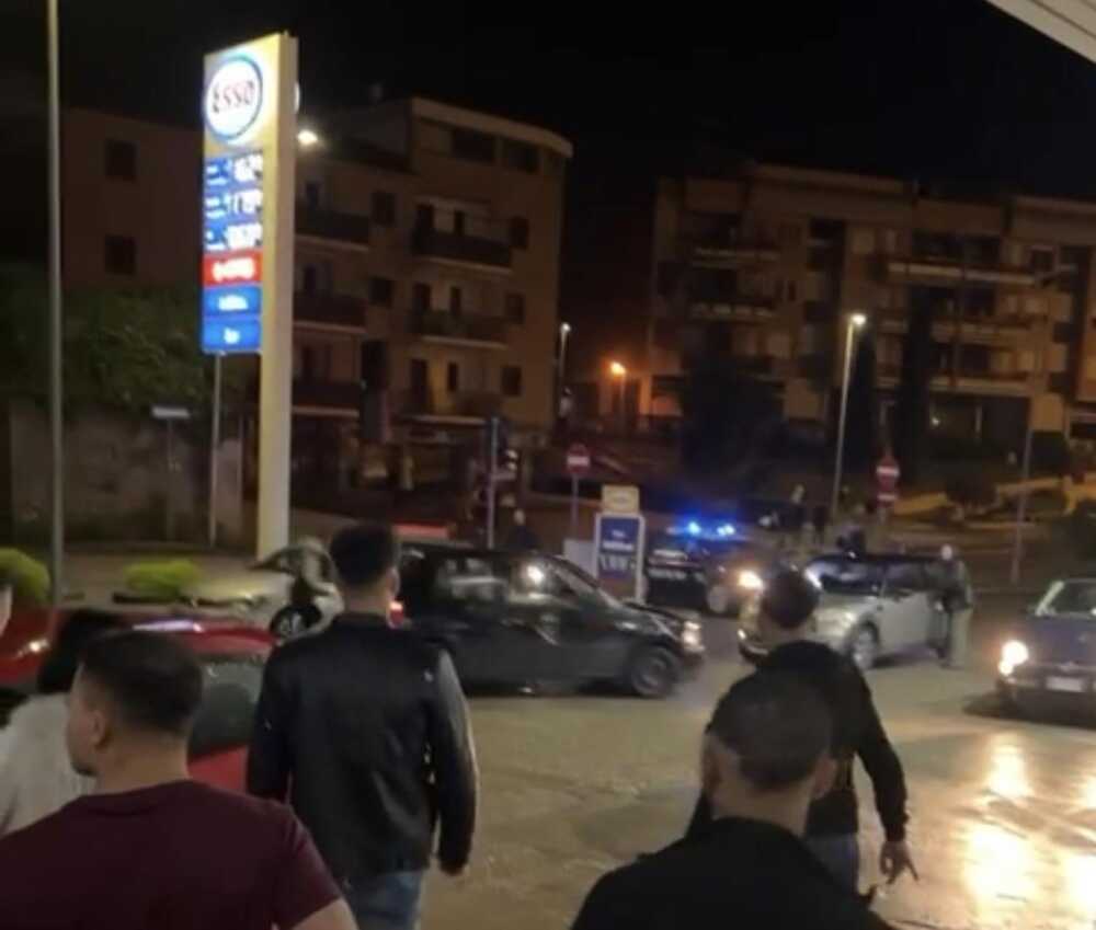 rissa distributore viterbo carabinieri