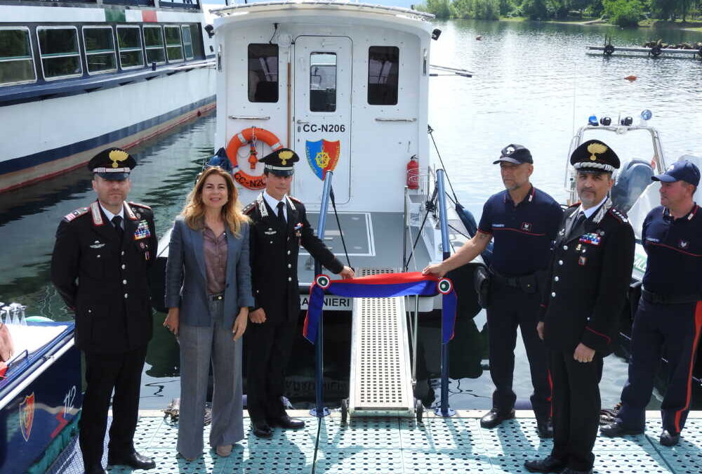 Nuova motovedetta da lago per i Carabinieri di Bracciano