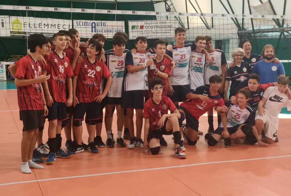 Terzo posto dell’under 16 maschile della Volley Ladispoli nel Campionato Allievi CSI