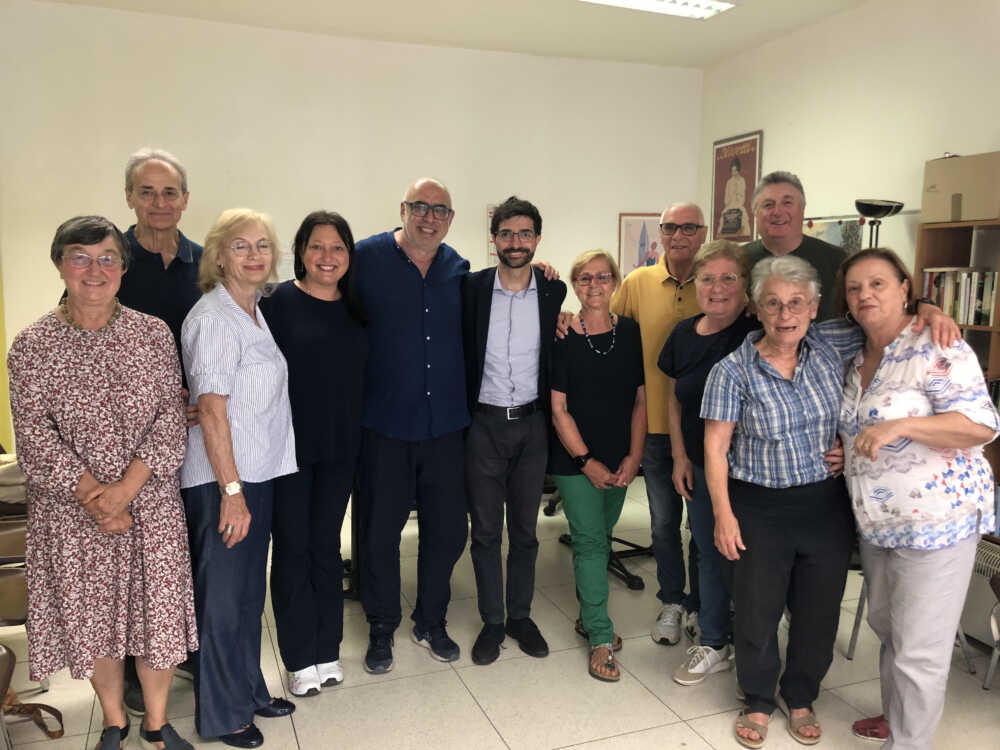 i consiglieri regionali Valentina Paterna e Daniele Sabatini Paterna Sabatini