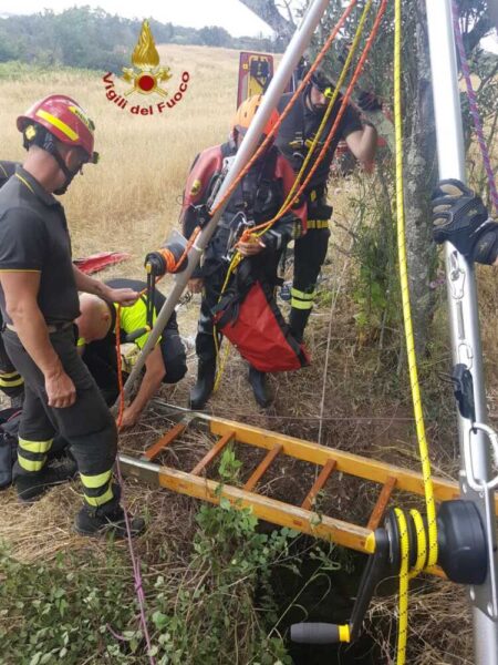 pozzo via boccea vvf vigili fuoco pompieri (2)