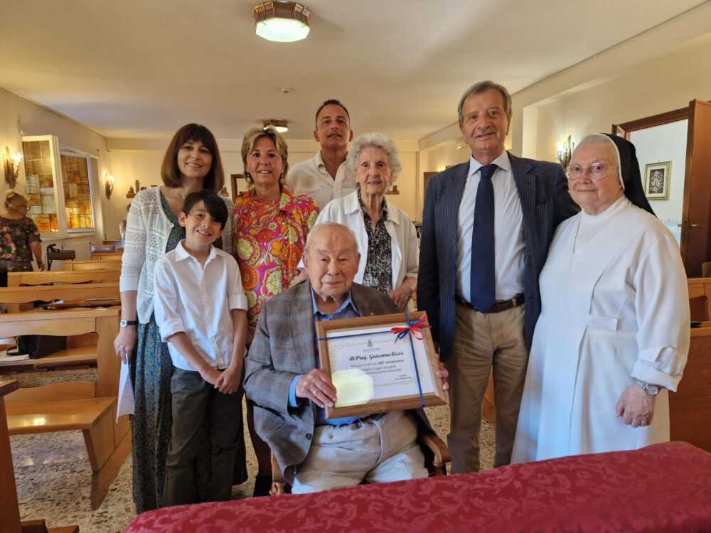 prof ricci santa marinella 100 anni prof ricci santa marinella 100 anni