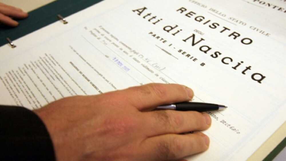 registro-atti-di-nascita ufficio stato civile
