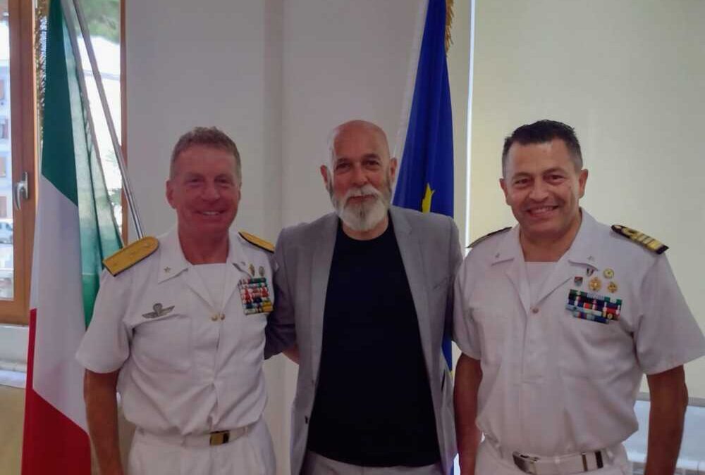 Cambio alla Direzione Marittima di Civitavecchia: i comandanti in visita dal sindaco