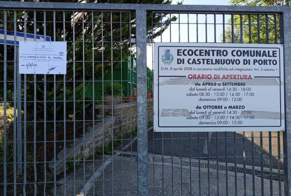 Carabinieri all’Ecocentro di Castelnuovo di Porto: sequestrato l’impianto
