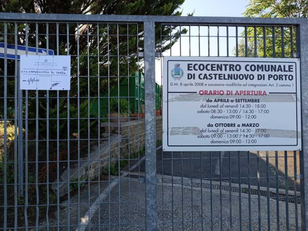BRACCIANO – L’ingresso ecocetro discarica sequestrata dai Carabinieri BRACCIANO - L'ingresso ecocetro discarica sequestrata dai Carabinieri