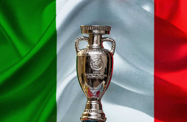 April,10,,2021.,Rome,,Italy.,Uefa,European,Championship,Cup,With
