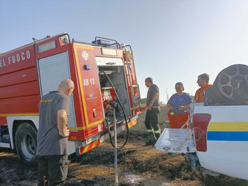 avab bracciano vvf pompieri vigili fuoco incendio ladispoli 1
