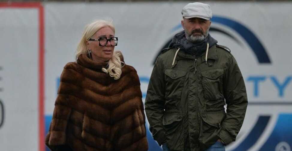 direttore sportivo Oberdan Scotti ladispoli e la presidente sabrina fioravanti academy