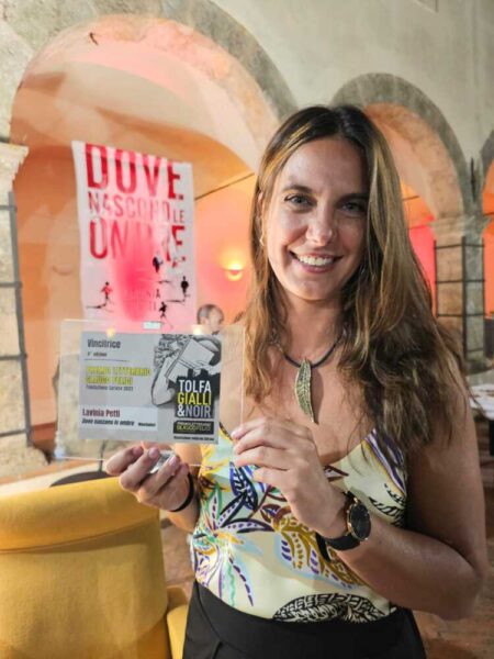 lavinia petti vincitrice tolfa gialli&noir 2023