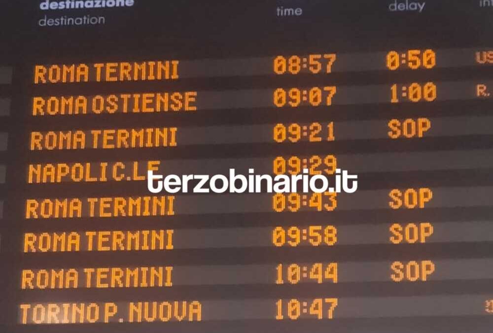 Fl5 paralizzata fra Civitavecchia e Santa Severa