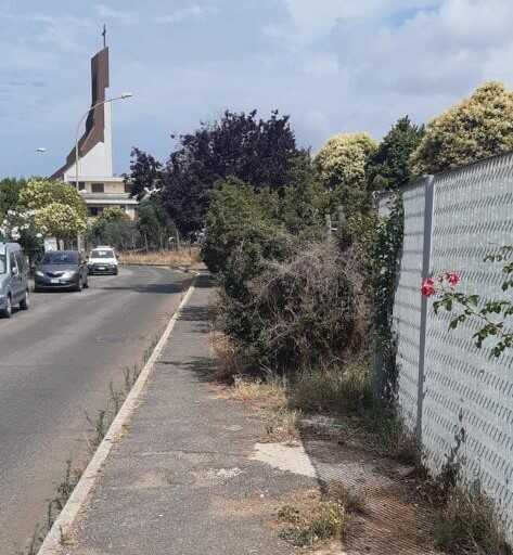 via delle viole cerreto ladispoli sporcizia marciapiede (2)