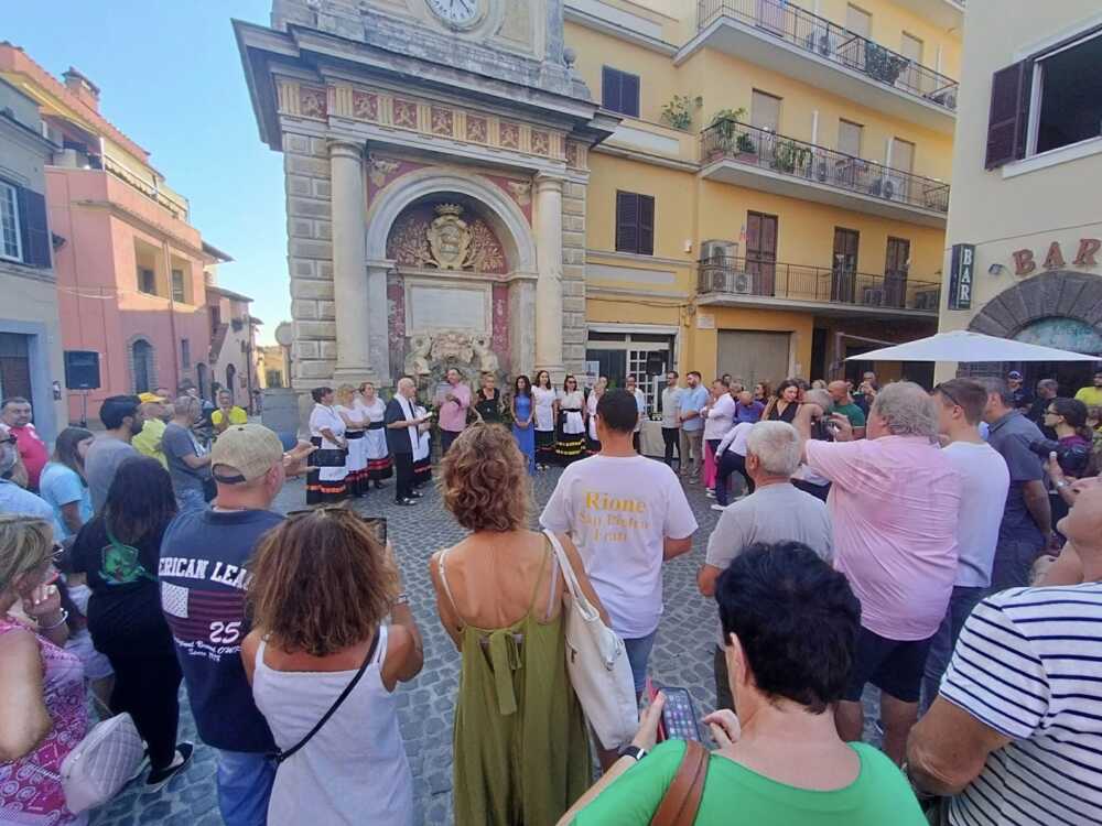 Sagra partenza sprint