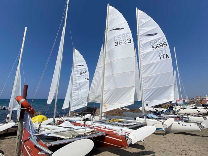All’Assonautica “Giuseppe Maffei” ,campionato italiano catamarani classe Dart18 (2)
