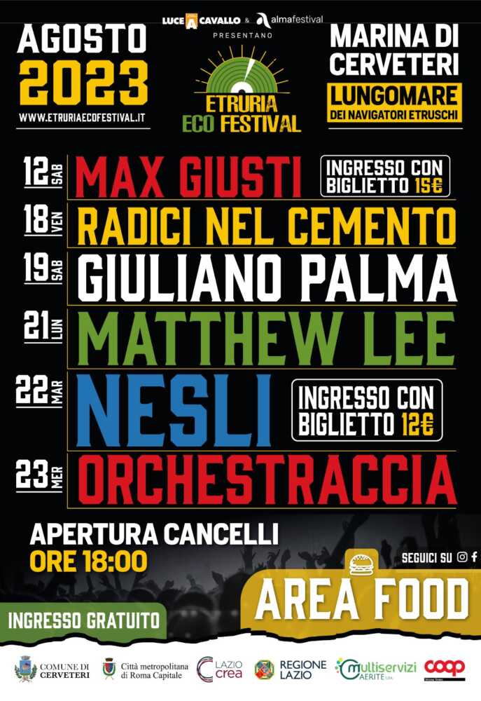 Etruria Eco Festival 17 - programma completo