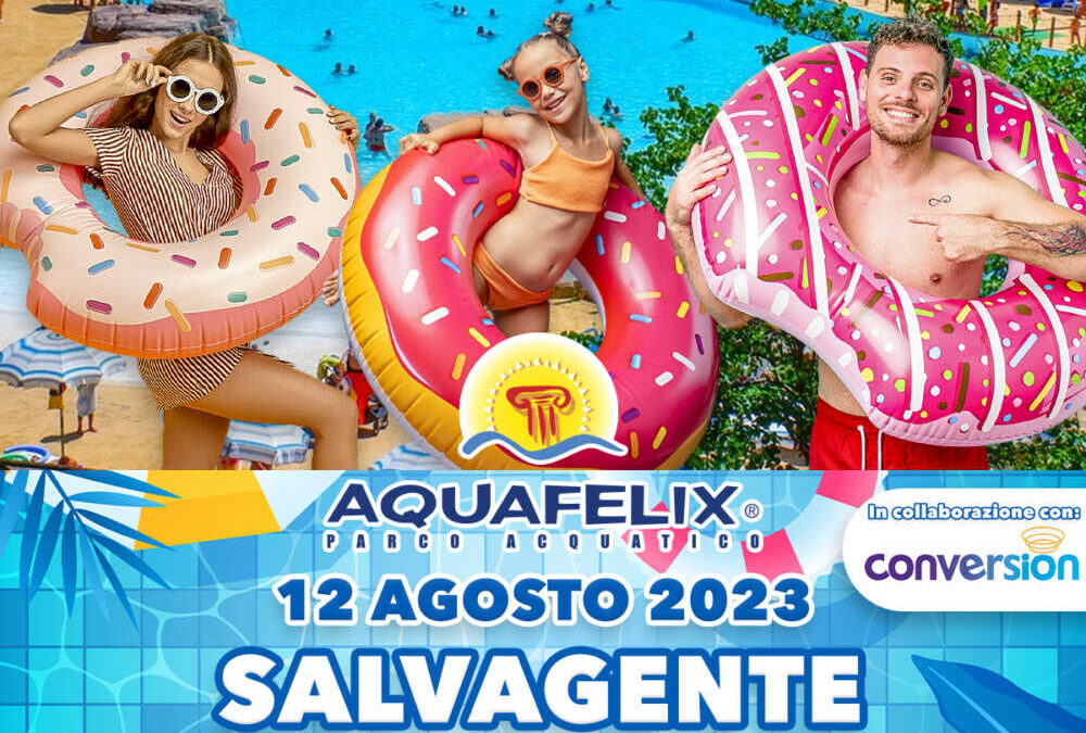 “Salvagente Riusa & Ricicla”, l’ecopalio più green dell’estate ad Aquafelix 12 e 13 agosto 2023