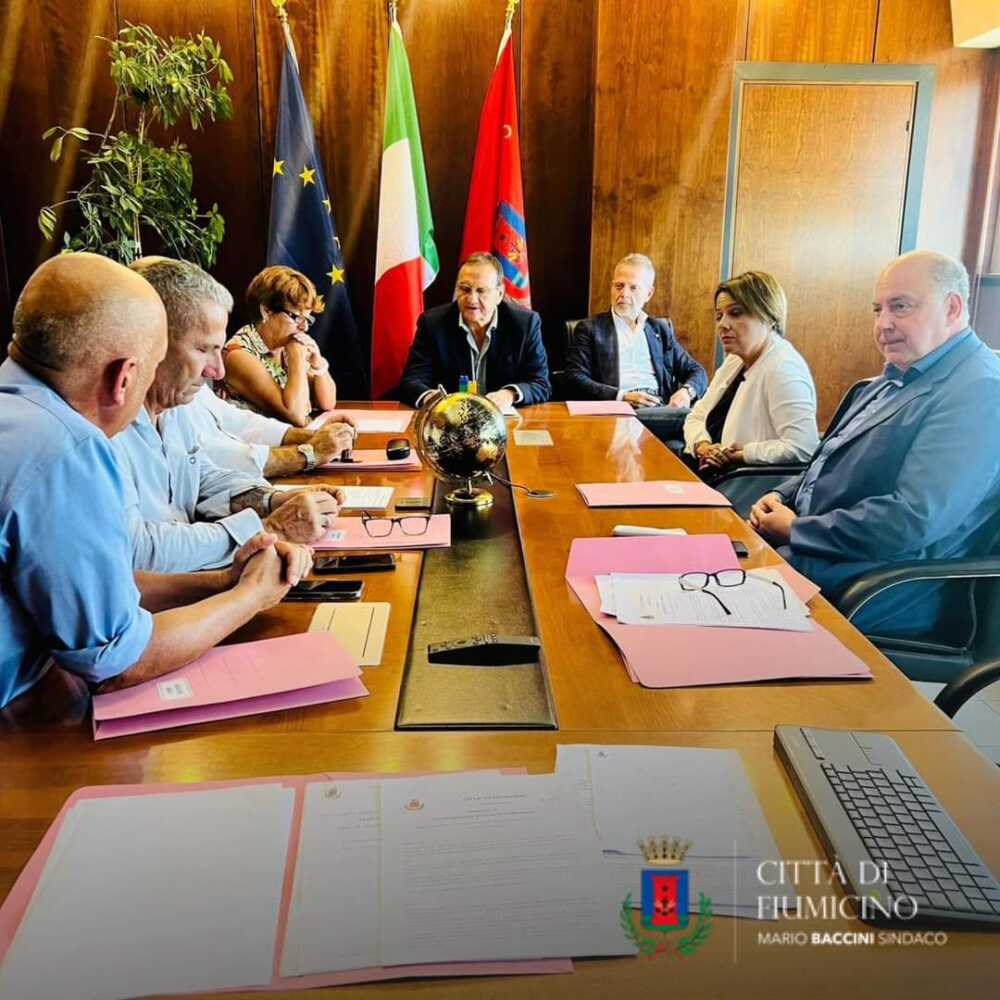 Fiumicino riunione di Giunta