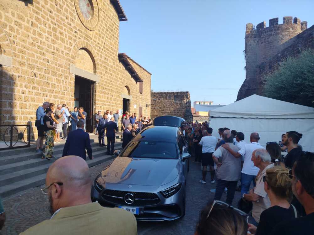 funerale Massimiliano Bortolin