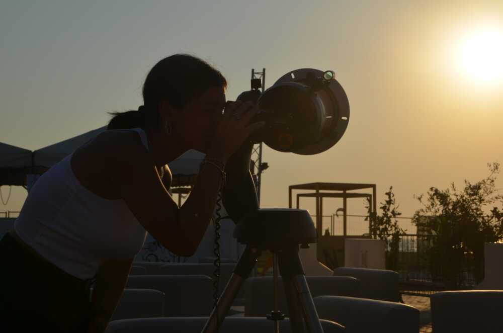 Un sole bellissimo a Campo di Mare, l’Osservazione Astronomica durante Etruria Eco Festival