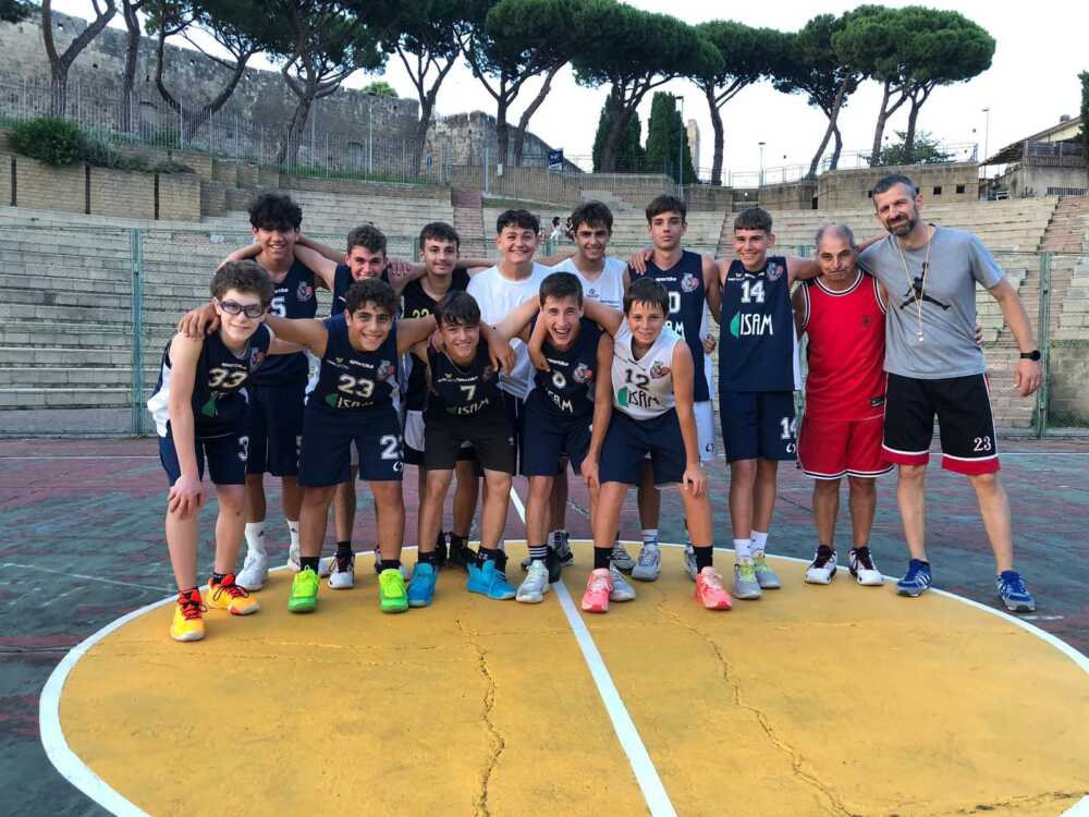 Ragazzi del Basket Pegaso Tarquinia