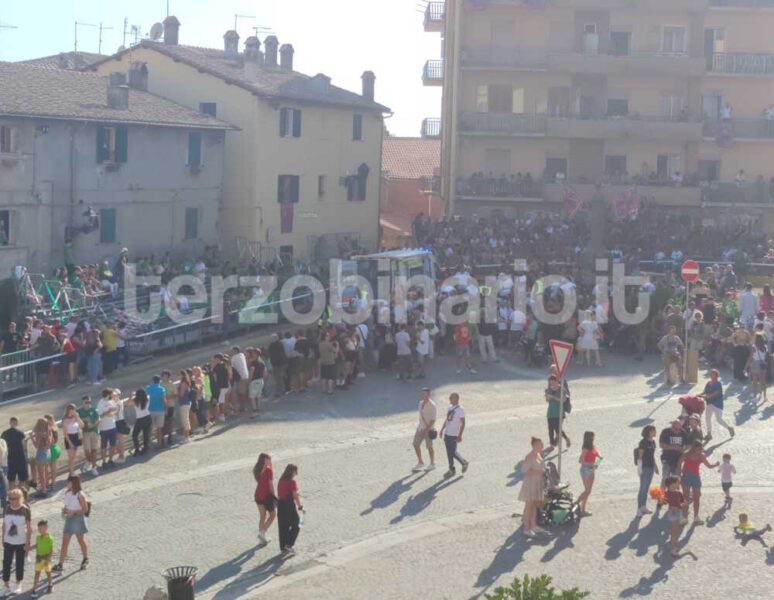 ambulanza soccorso palio allumiere 2023
