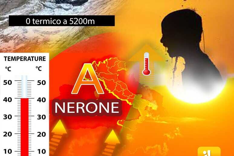 anticiclone nerone temperature record