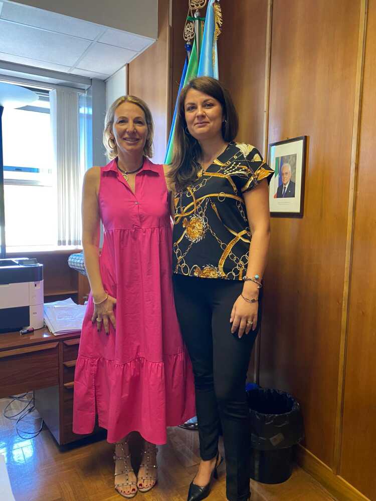 assessore alla Cultura della Regione Lazio Simona Baldassarre Alina Baciu Consigliere comunale di Santa Marinella assessore alla Cultura della Regione Lazio Simona Baldassarre Alina Baciu Consigliere comunale di Santa Marinella