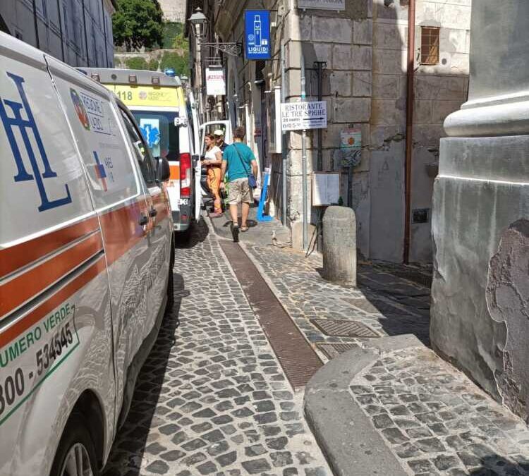 Cane azzanna un bimbo al centro di Bracciano, soccorso dall’Avab